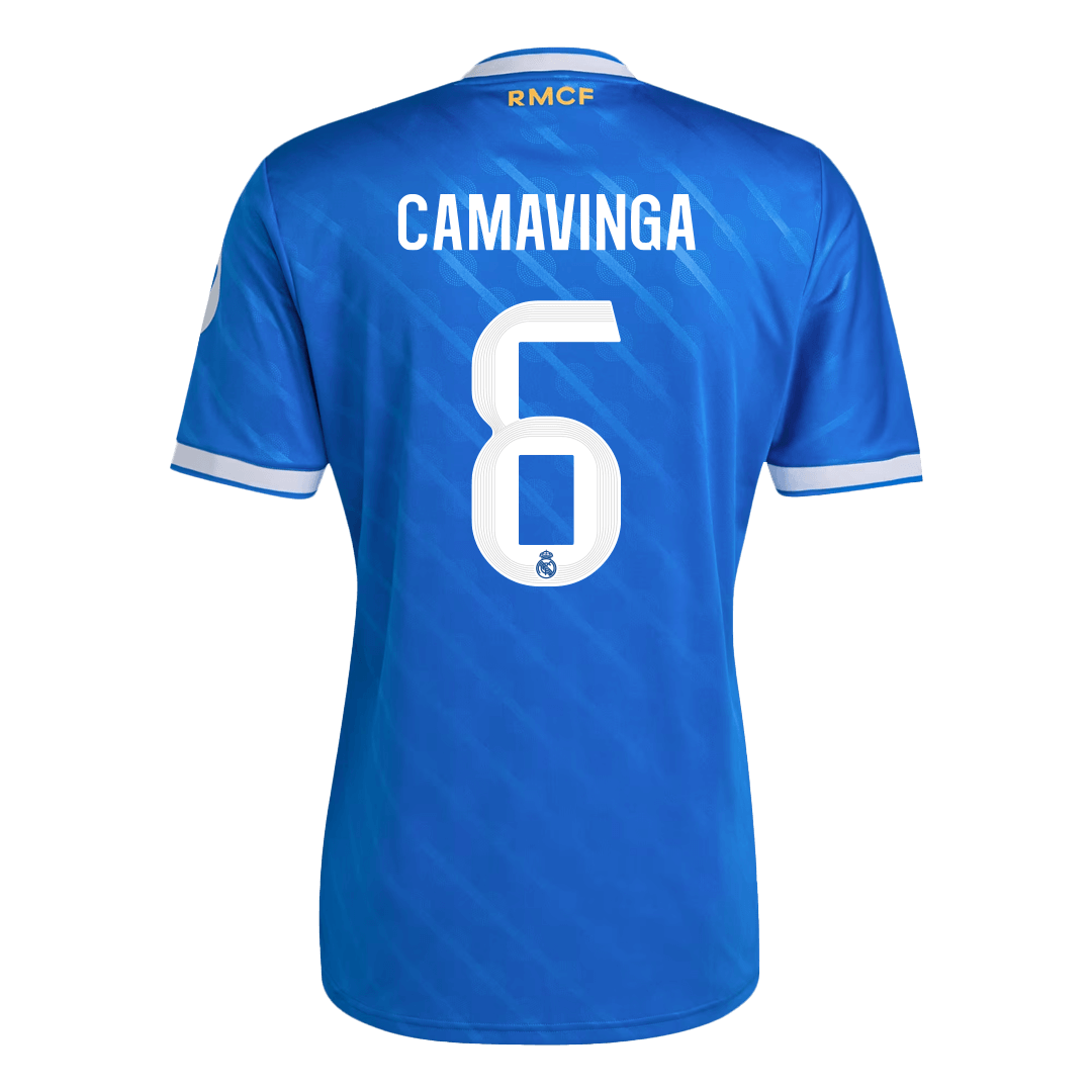 CAMAVINGA #6 Men's Real Madrid 2025/26 Third Away Soccer Jersey