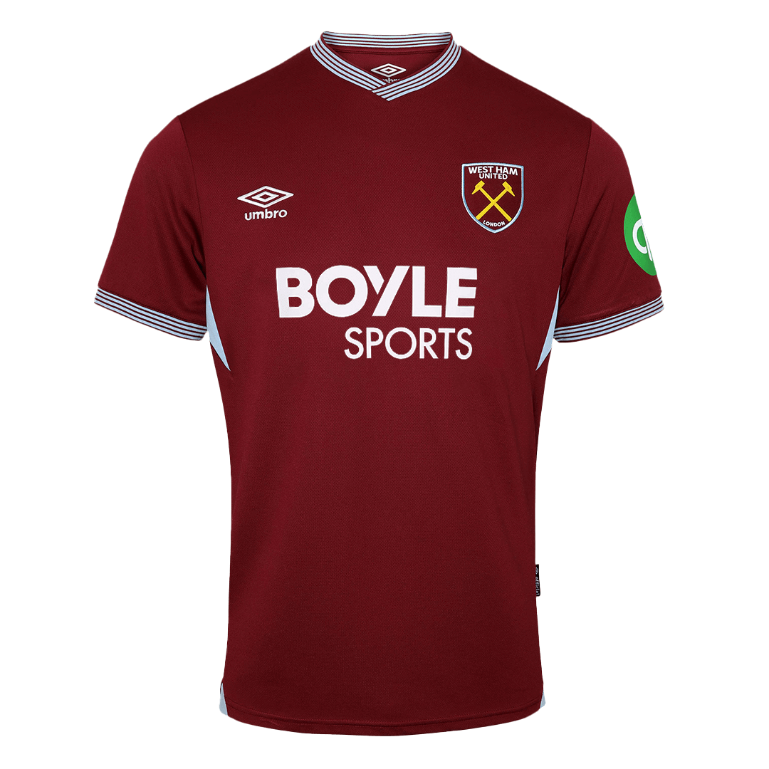 Men's West Ham United 2025/26 Home Soccer Jersey