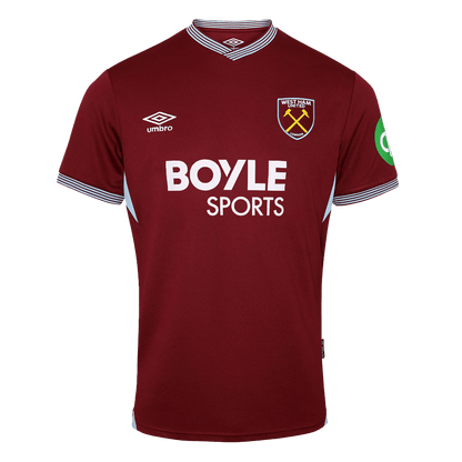 Men's West Ham United 2025/26 Home Soccer Jersey