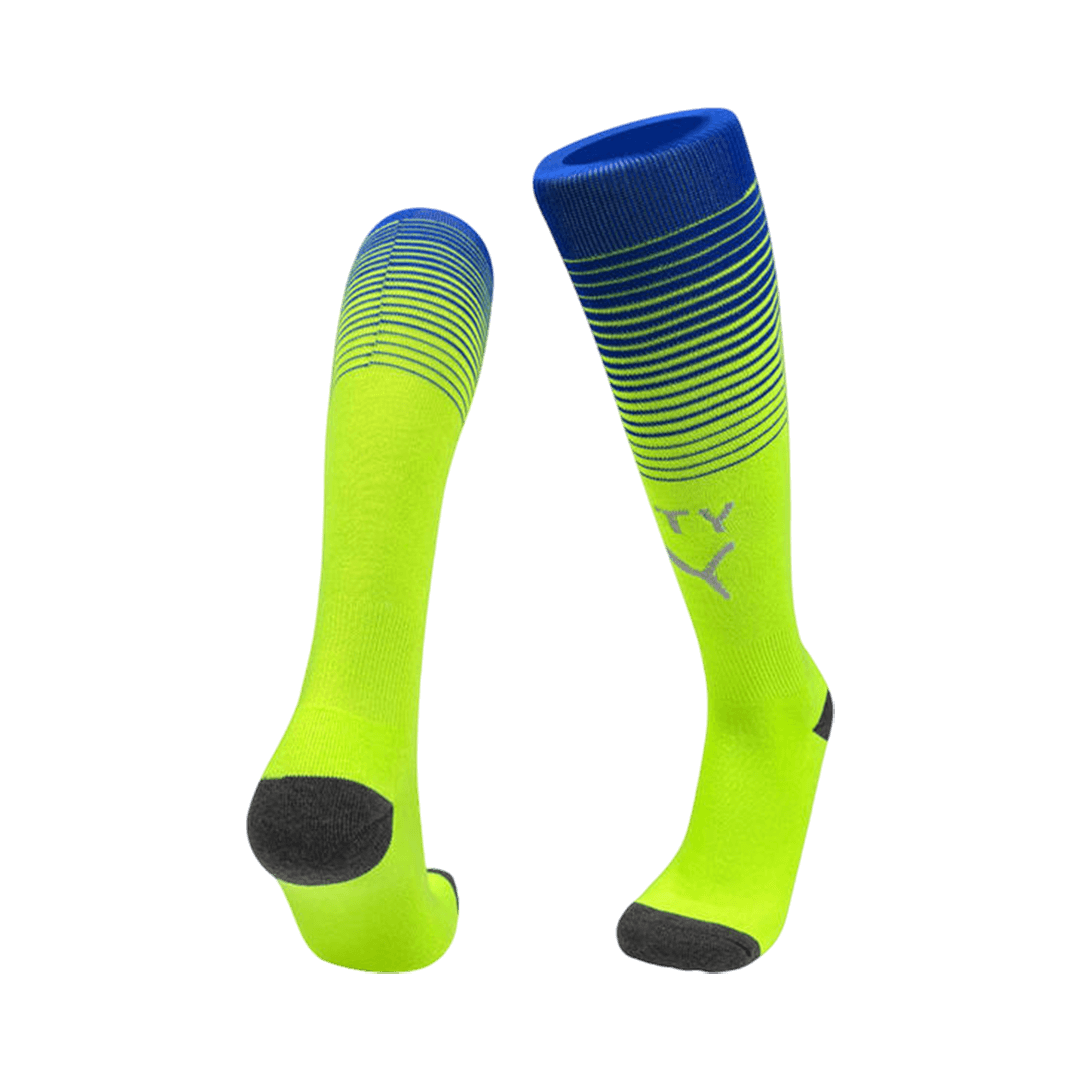 Men's Manchester City 2025/26 Third Away Soccer Socks