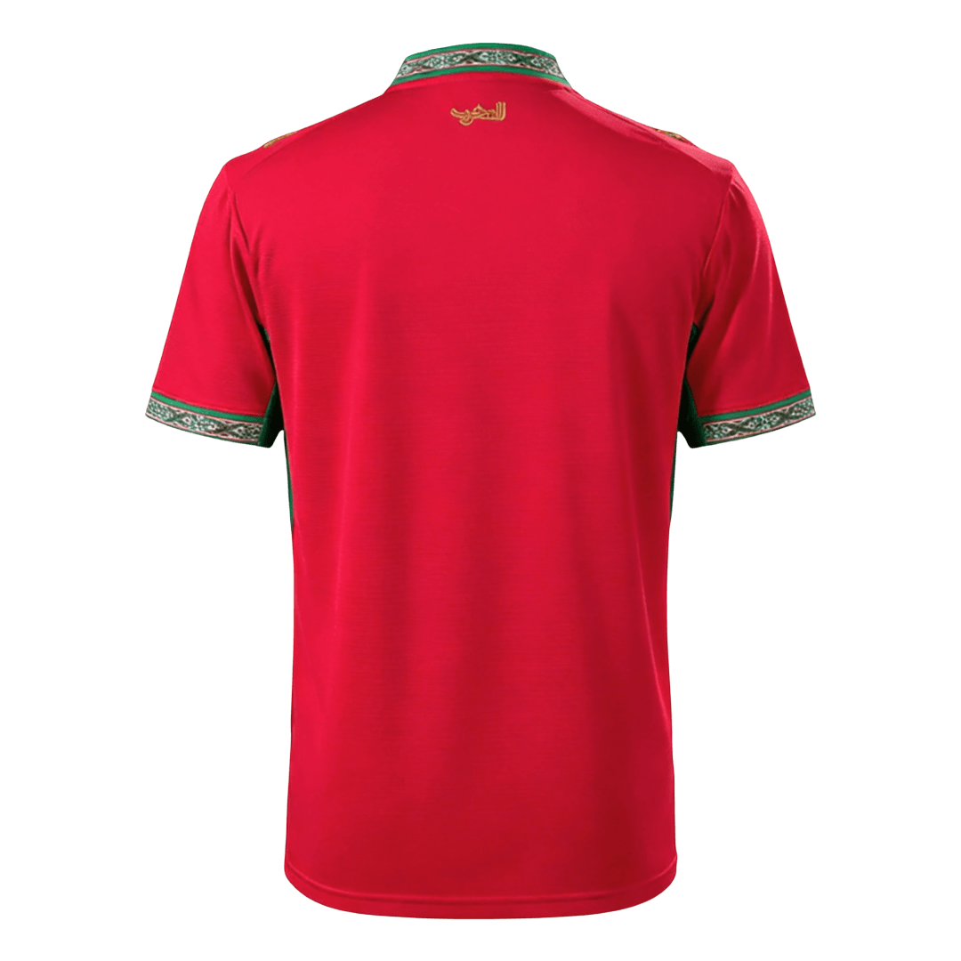 Men's Morocco World Cup 2026 Home Soccer Jersey