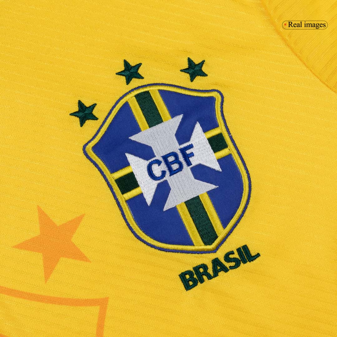 Retro Men's Brazil 1994 Home Soccer Jersey