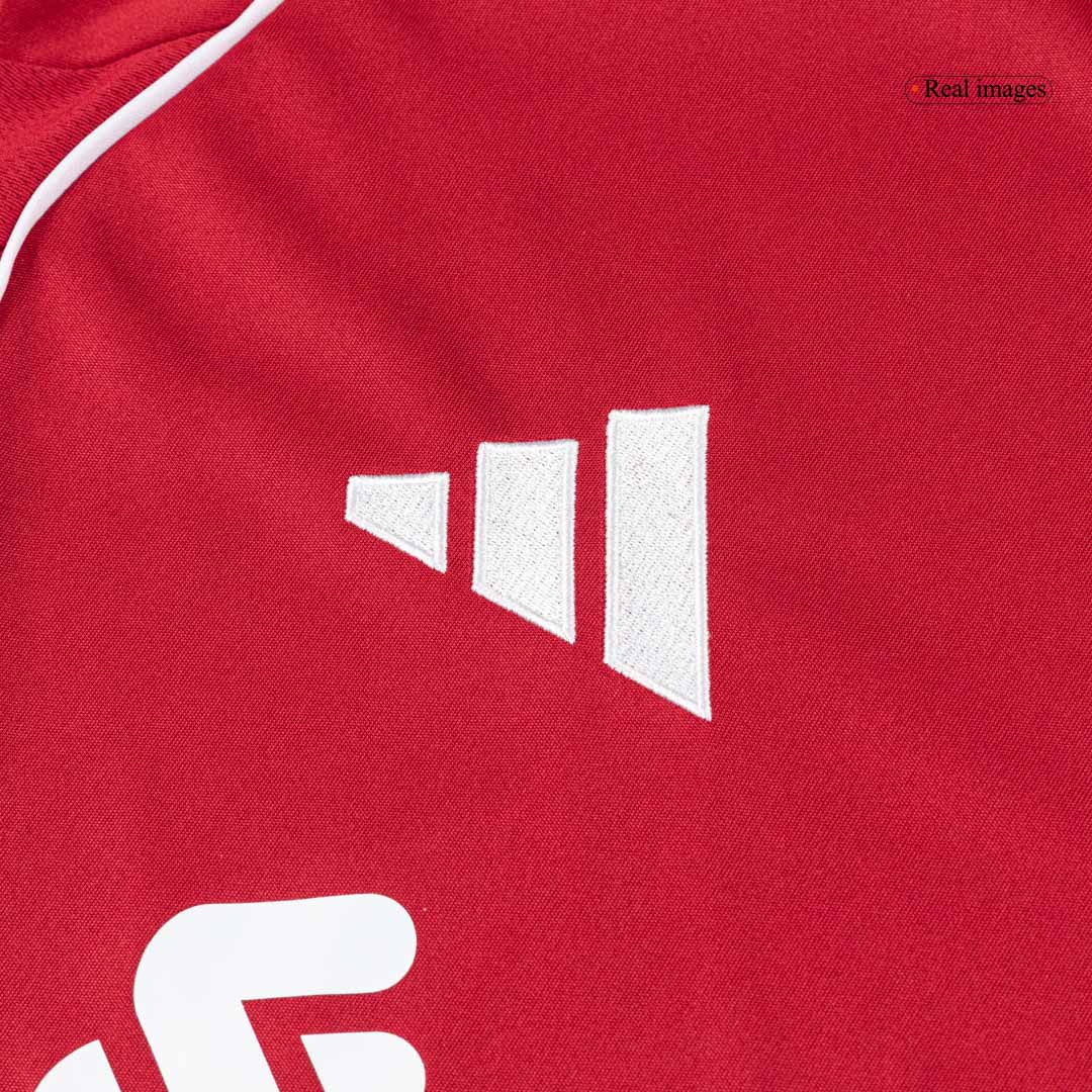 SZOBOSZLAI #8 Men's Liverpool 2025/26 Home Soccer Jersey