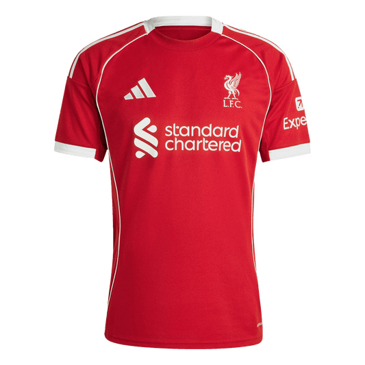 Men's Liverpool 2025/26 Home Soccer Jersey