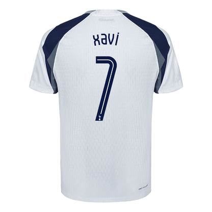 XAVI #7 Men's Tottenham Hotspur UCL 2025/26 Player Version Home Soccer Jersey - Slim Fit