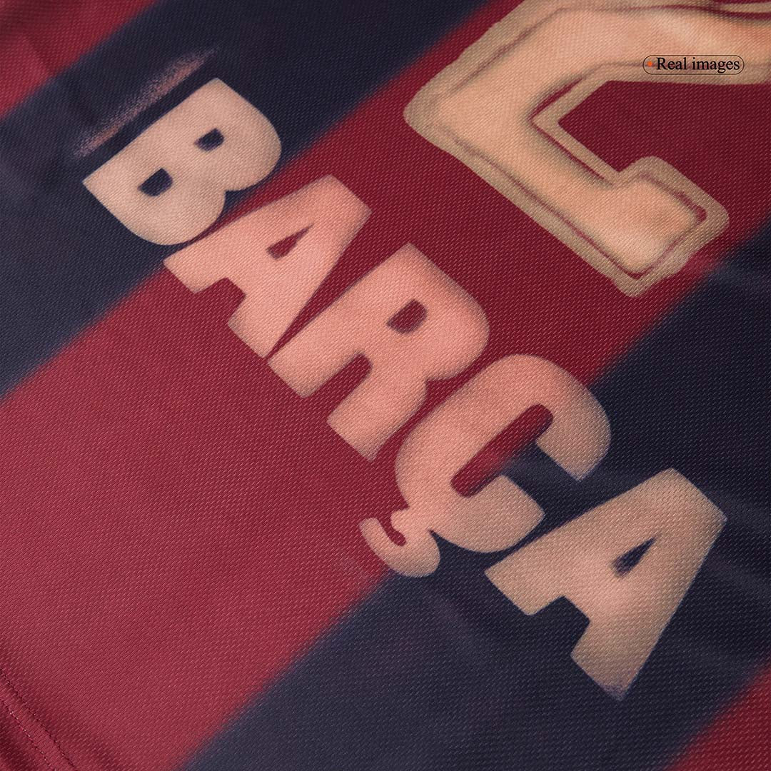 Retro Men's Barcelona 2000/01 Home Soccer Jersey