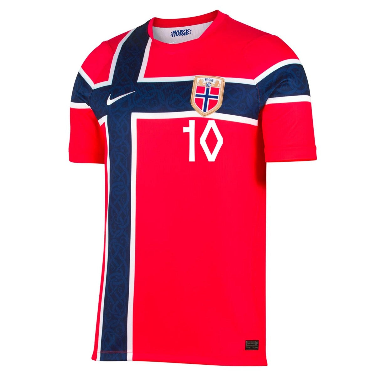 Ødegaard #10 Men's Norway World Cup 2026 Home Soccer Jersey