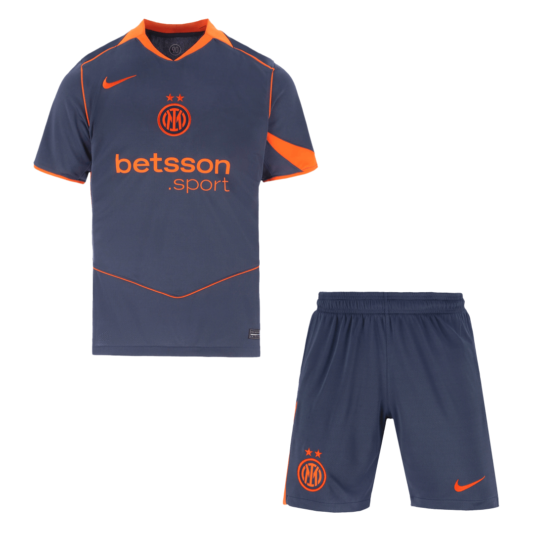 Men's Inter Milan 2025/26 Third Away Soccer Jersey Kit