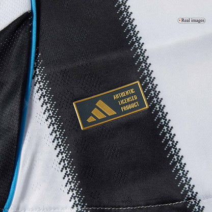 Men's Newcastle United 2025/26 Player Version Home Soccer Jersey - Slim Fit