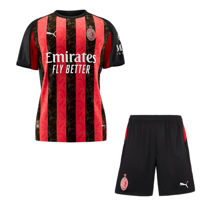 Men's AC Milan 2025/26 Home Soccer Jersey Kit [PREMIUM]