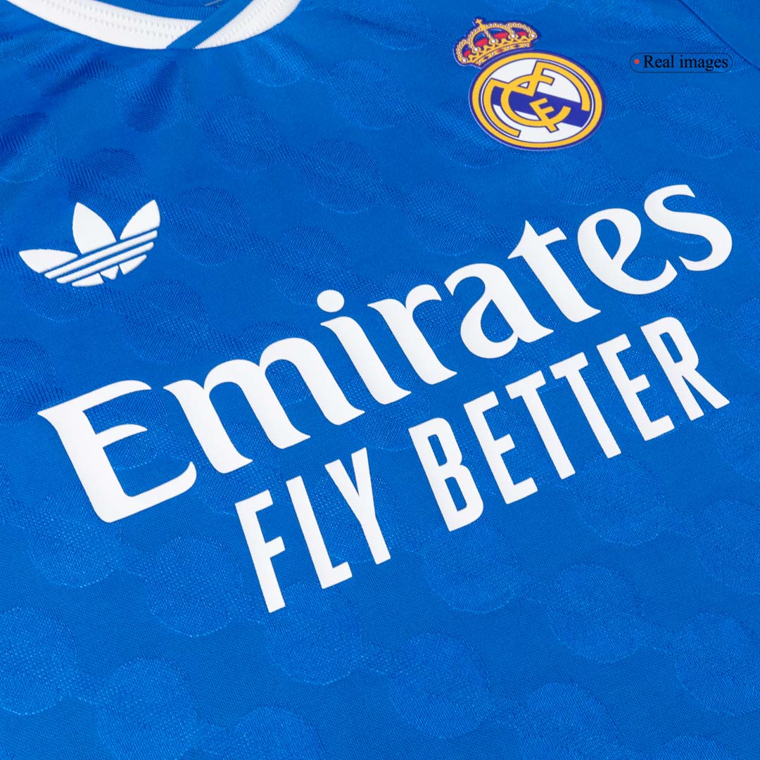 TCHOUAMENI #14 Men's Real Madrid 2025/26 Player Version Third Away Soccer Jersey - Slim Fit