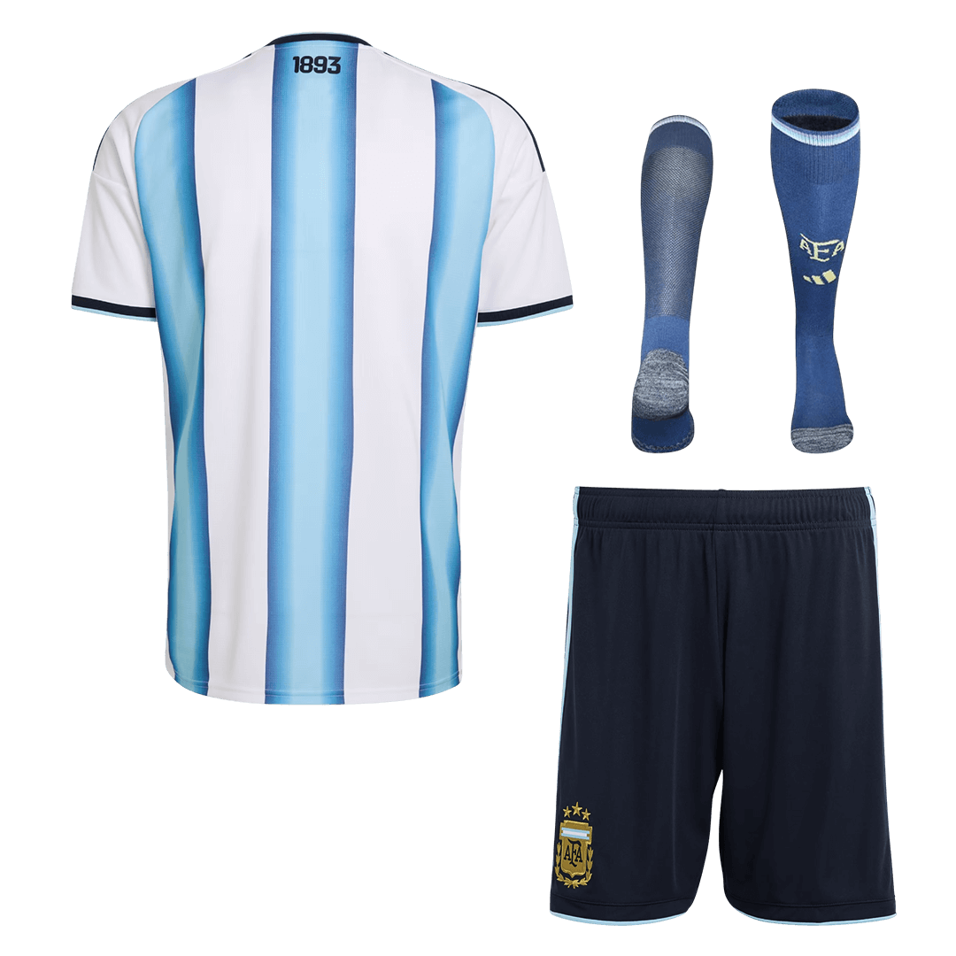 Men's Argentina World Cup 2026 Home Soccer Jersey Full Kit [PREMIUM]