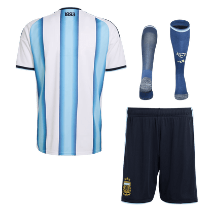 Men's Argentina World Cup 2026 Home Soccer Jersey Full Kit [PREMIUM]