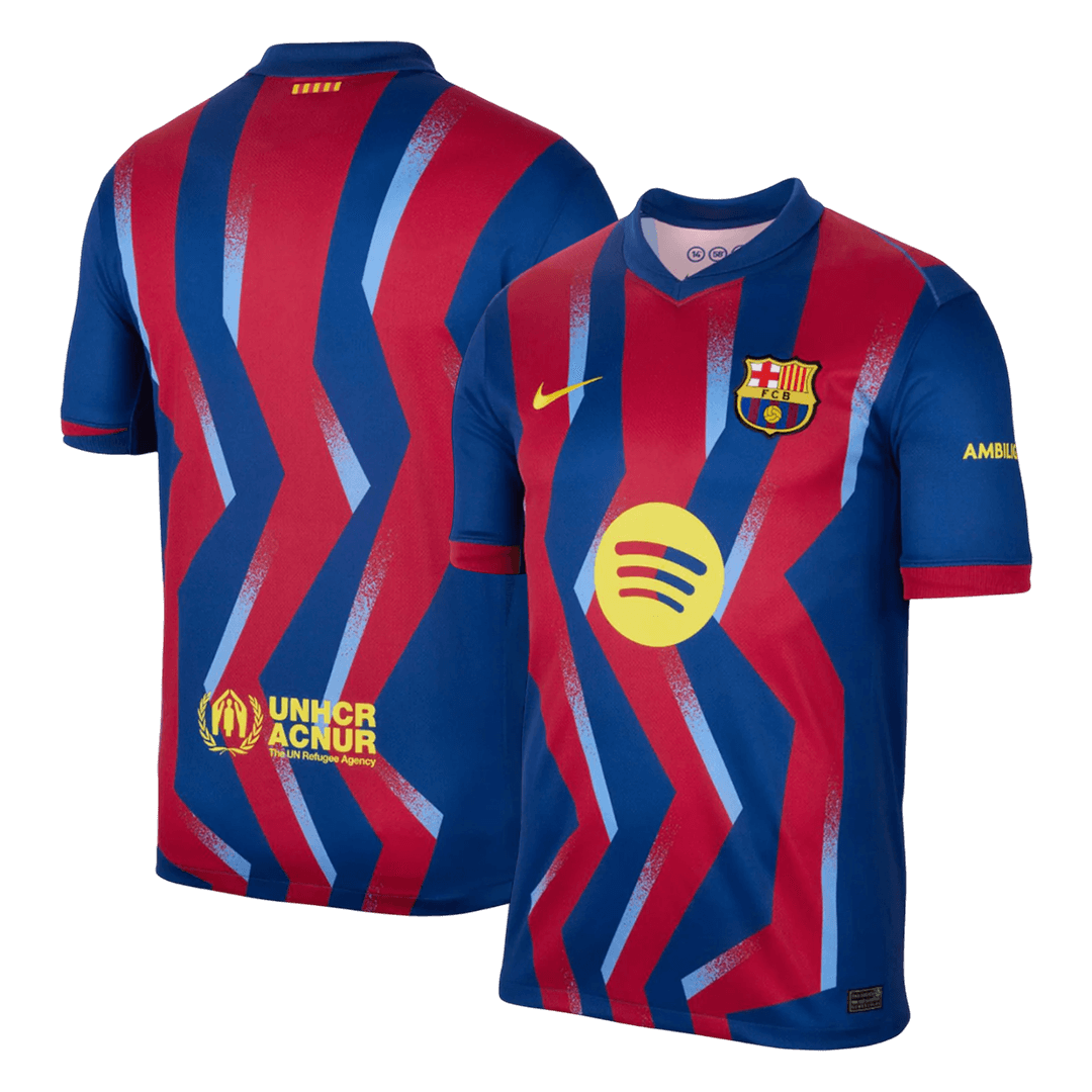 Men's Barcelona 2025/26 Fourth Away Soccer Jersey