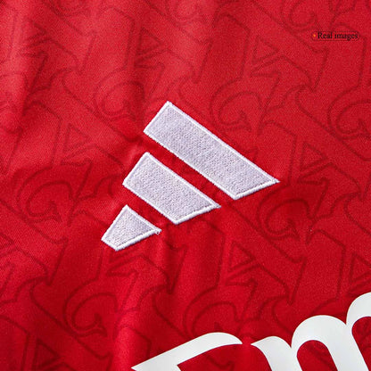 Men's Arsenal 2025/26 Home Long Sleeve Soccer Jersey