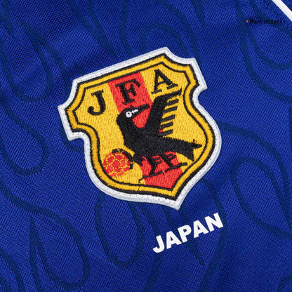 Retro Men's Japan World Cup 1998 Home Long Sleeve Soccer Jersey