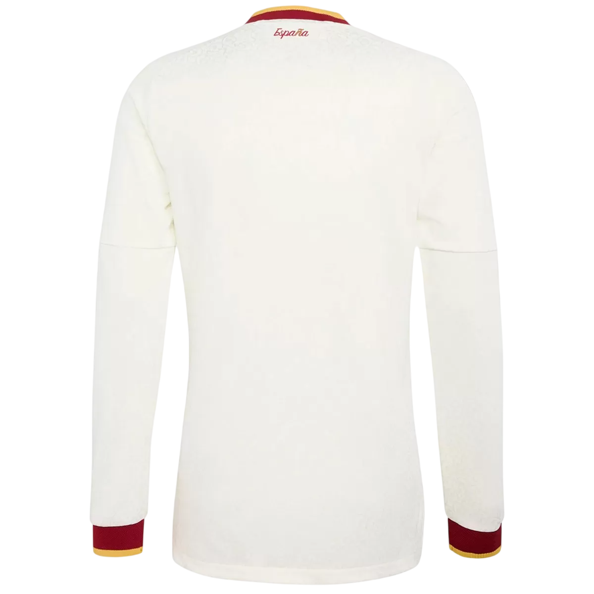 Men's Spain World Cup 2026 Away Long Sleeve Soccer Jersey