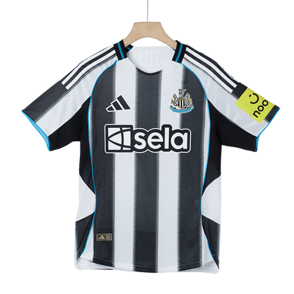 Men's Newcastle United 2025/26 Player Version Home Soccer Jersey - Slim Fit