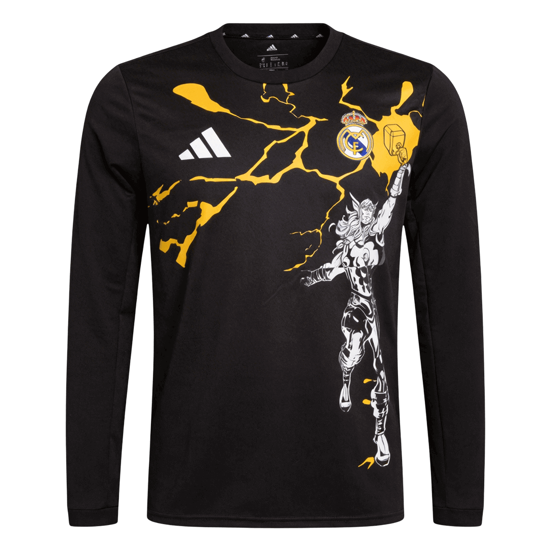 Men's Real Madrid 2025/26 Long Sleeve Soccer Jersey