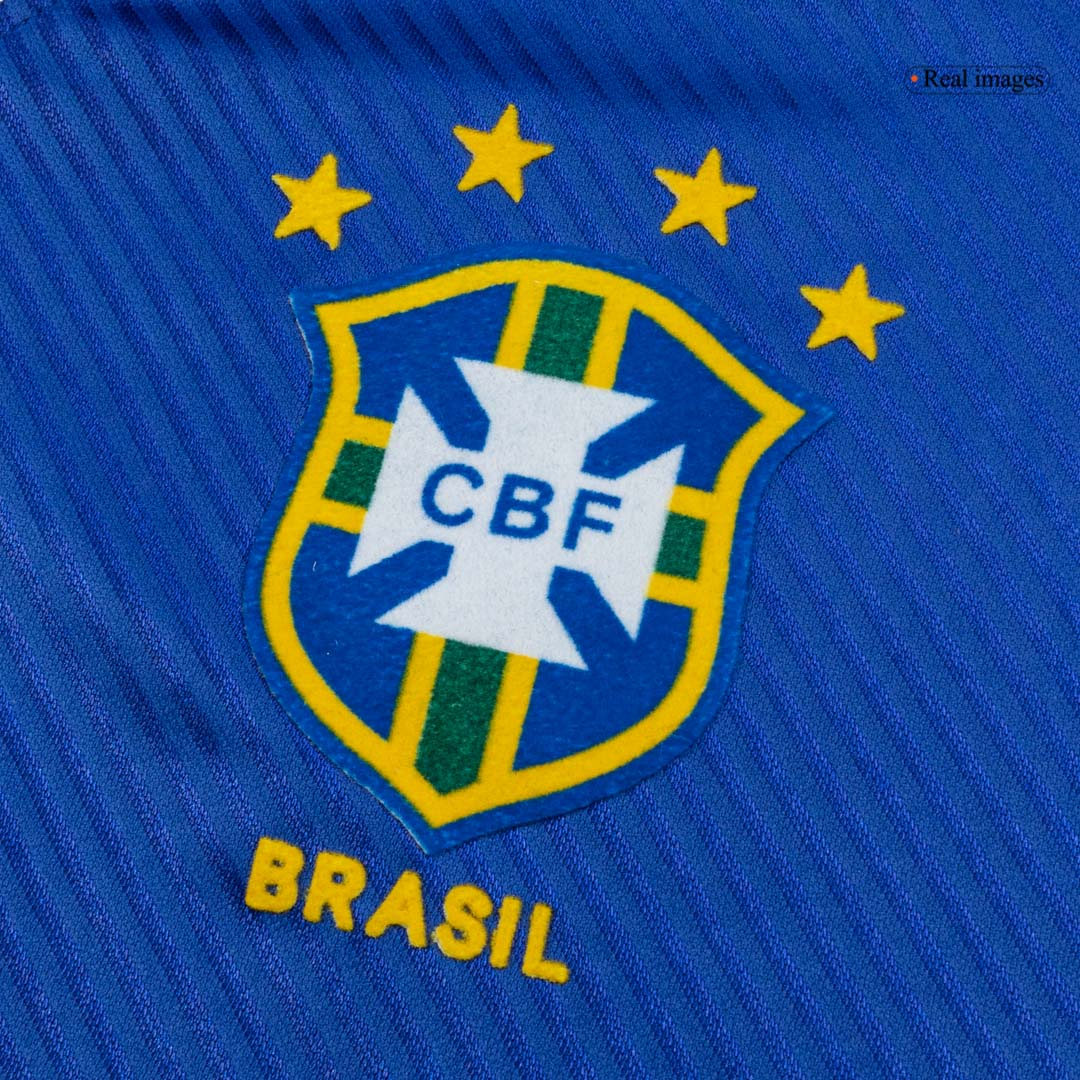 Retro Men's Brazil 94/96 Away Soccer Jersey