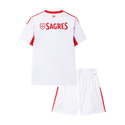 Kid's Benfica 2025/26 Third Away Soccer Jersey Kit