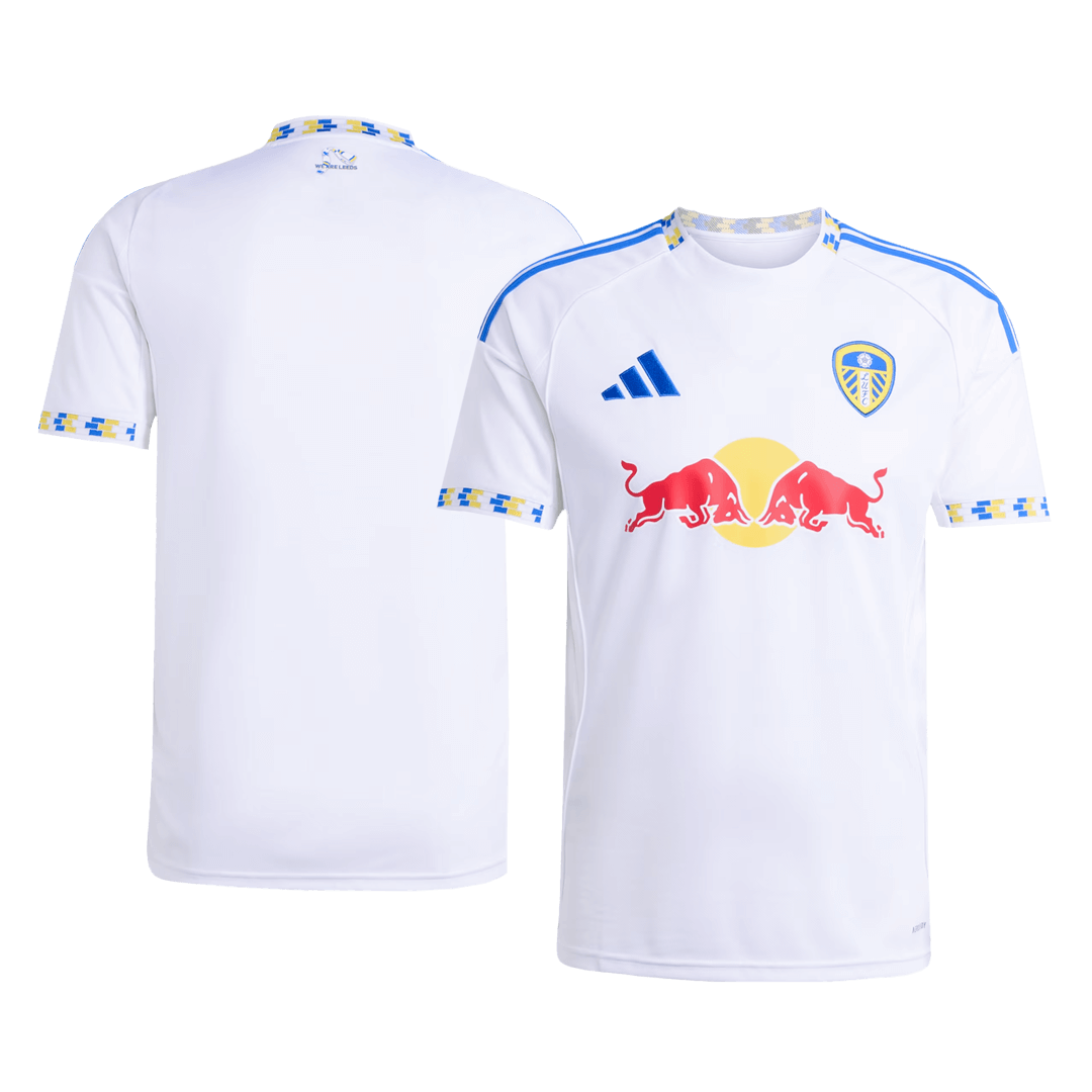 Men's Leeds United 2025/26 Home Soccer Jersey