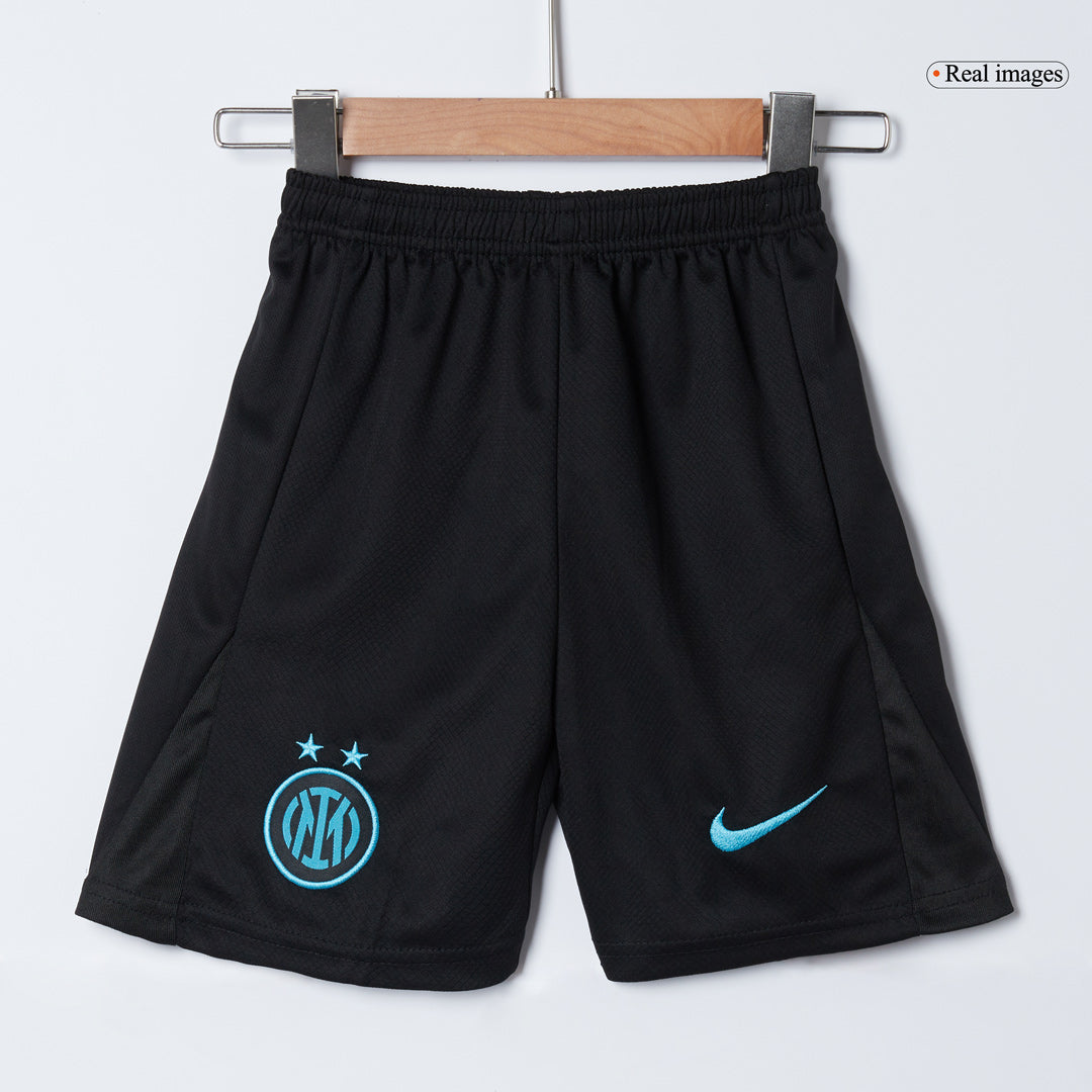 Kid's Inter Milan 2025/26 Home Soccer Jersey Kit