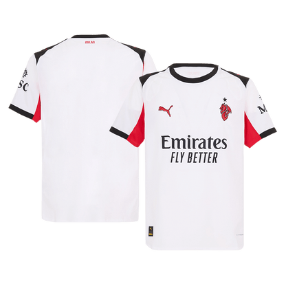 Men's AC Milan 2025/26 Player Version Away Soccer Jersey - Slim Fit