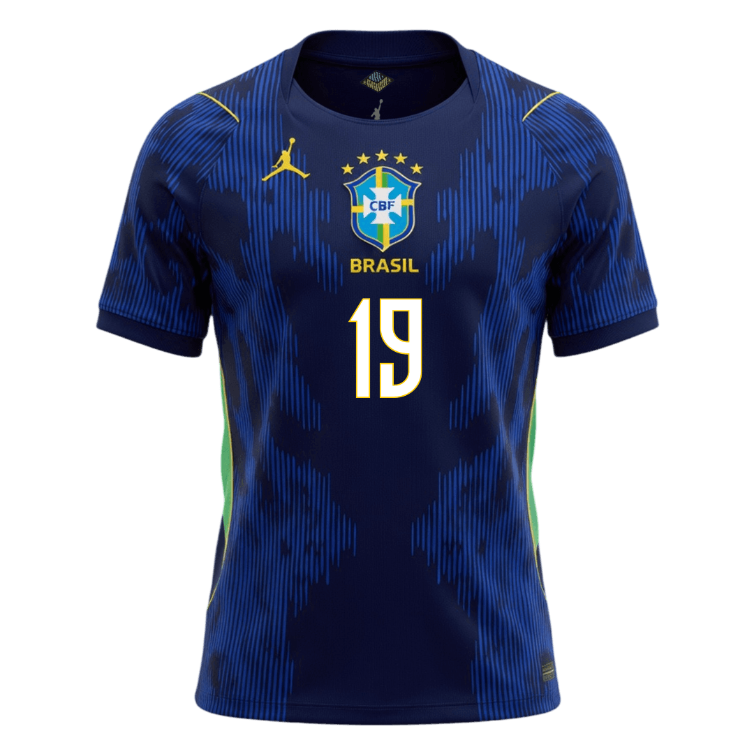 ENDRICK #19 Men's Brazil World Cup 2026 Away Soccer Jersey