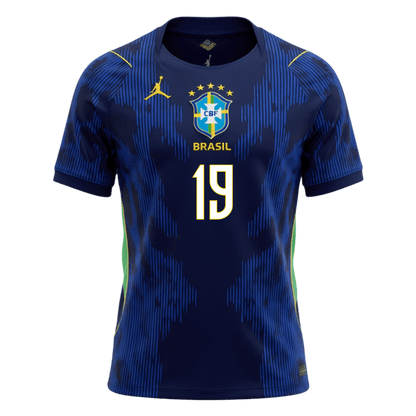 ENDRICK #19 Men's Brazil World Cup 2026 Away Soccer Jersey