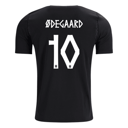 ØDEGAARD #10 Men's Norway World Cup 2026 Away Soccer Jersey