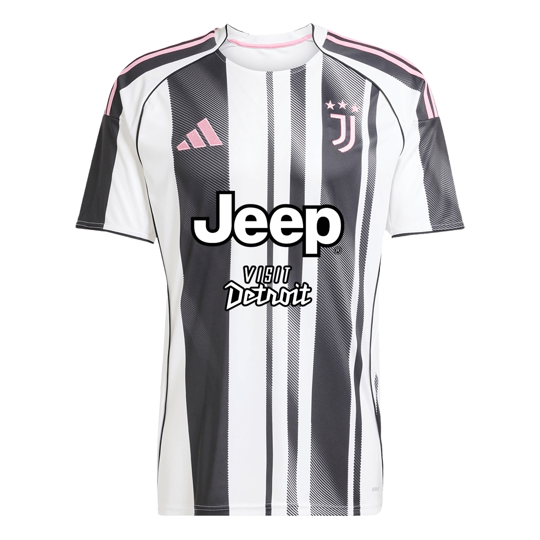 Men's Juventus 2025/26 Home Soccer Jersey Kit