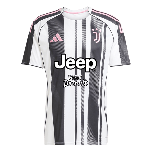 Men's Juventus 2025/26 Home Soccer Jersey