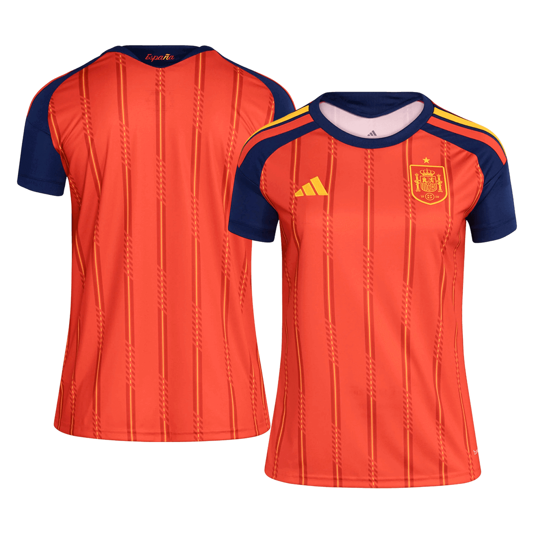 Women's Spain World Cup 2026 Home Soccer Jersey