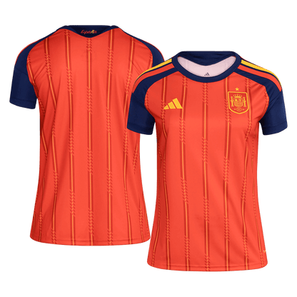 Women's Spain World Cup 2026 Home Soccer Jersey