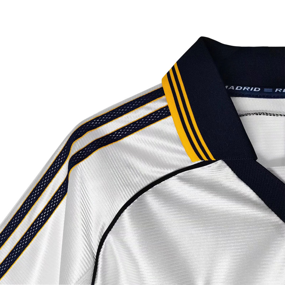 Retro RAUL #7 Men's Real Madrid 1999/00 Home Soccer Jersey
