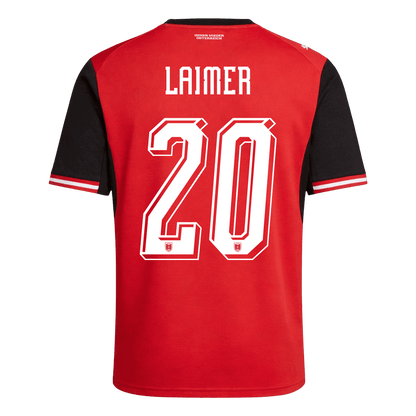 LAIMER #20 Men's Austria World Cup 2026 Home Soccer Jersey