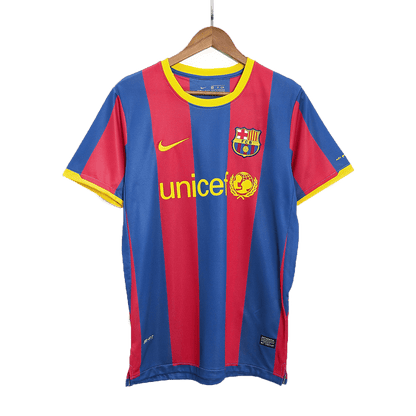 Retro Men's Barcelona 2010/11 Home Soccer Jersey