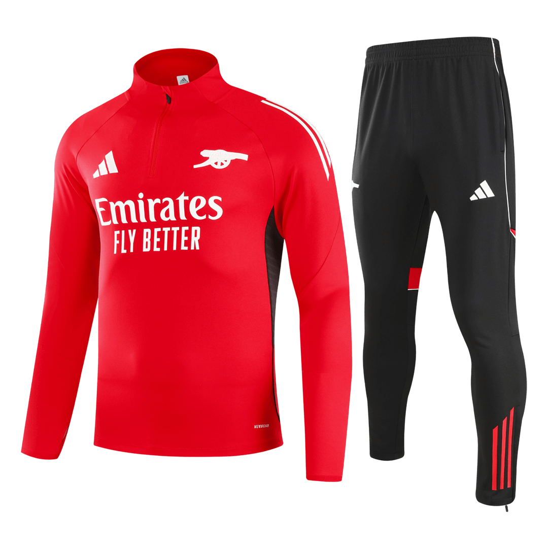 Kid's Arsenal 2025/26 Zipper Sweatshirt Kit