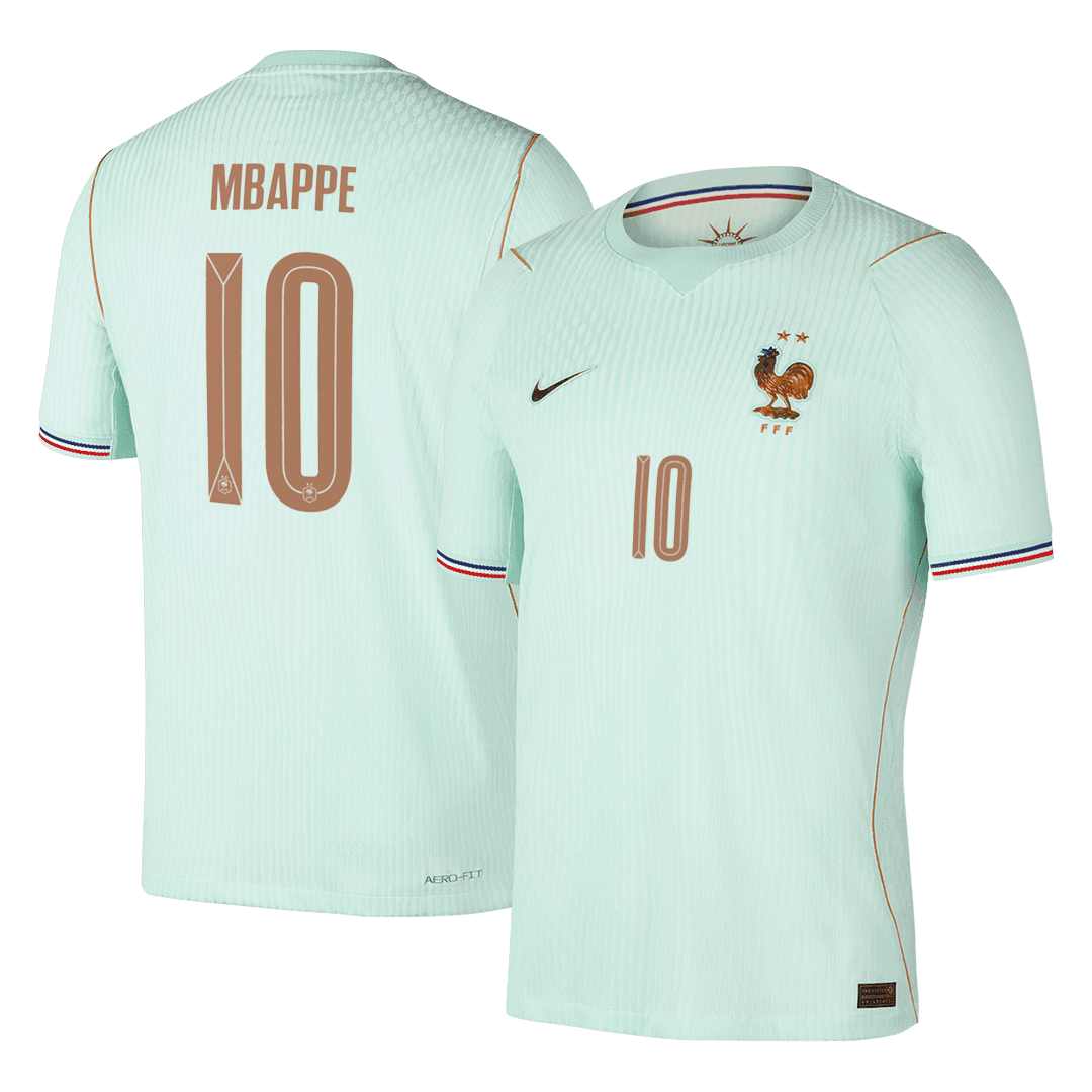MBAPPE #10 Men's France World Cup 2026 Player Version Away Soccer Jersey - Slim Fit