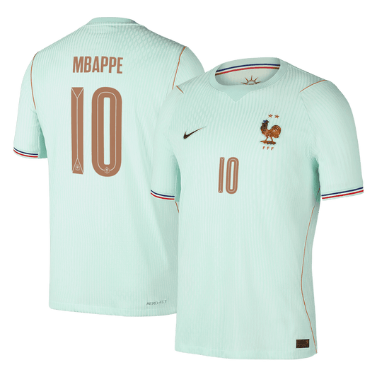 MBAPPE #10 Men's France World Cup 2026 Player Version Away Soccer Jersey - Slim Fit