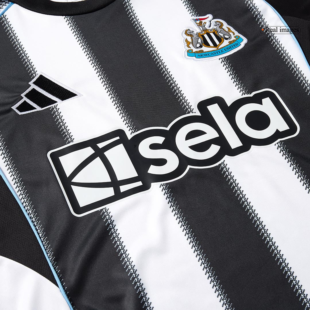 Men's Newcastle United 2025/26 Home Soccer Jersey
