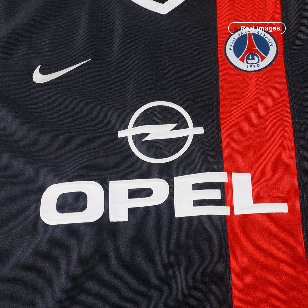 Retro Men's PSG 2001/02 Home Soccer Jersey