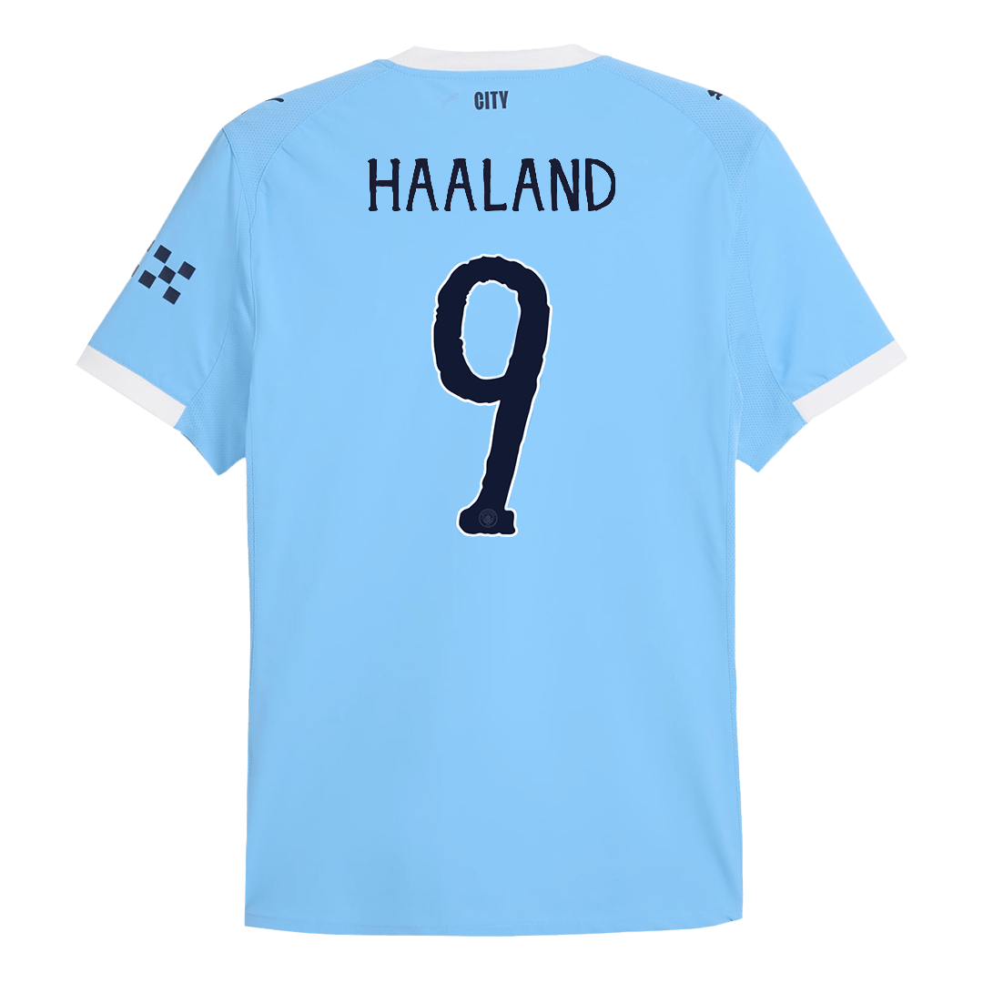 HAALAND #9 Men's Manchester City World Cup 2025/26 Player Version Home Soccer Jersey - Slim Fit